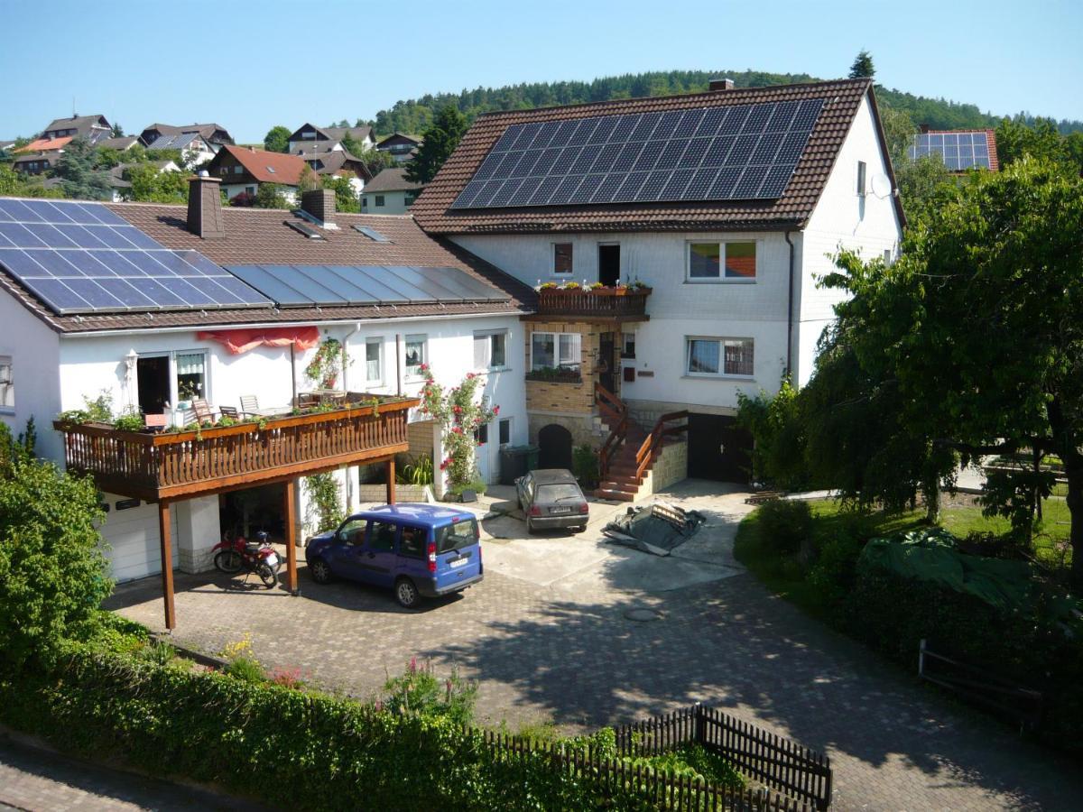 Fewo Nagel Apartment Frankenau Bagian luar foto